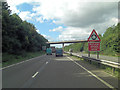 A5 overbridge carrying un-named lane to Preston