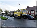 Bus on West Park Drive