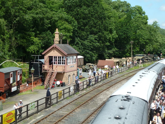 Severn Valley Railway Highley © Chris Allen Geograph Britain