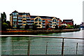 Belfast City Centre - Residential Housing along East Bank of River Lagan