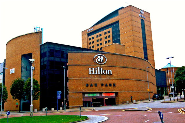 Belfast City Centre Hilton Car Park &... © Joseph Mischyshyn ccbysa