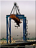 J3475 : Large Crane at Clarendon Dock by Joseph Mischyshyn