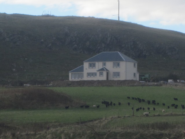 Farmhouse and fields at Ardalanish