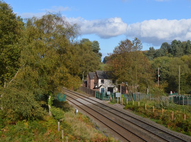 Former level crossing © John M cc-by-sa/2.0 :: Geograph Britain and Ireland