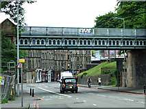 NT2373 : Roseburn Terrace railway bridge by Thomas Nugent