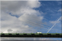 TQ5776 : QEII Bridge, Dartford Crossing, London by Christine Matthews
