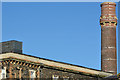 J3375 : Chimney, Crumlin Road Gaol, Belfast (1) by Albert Bridge