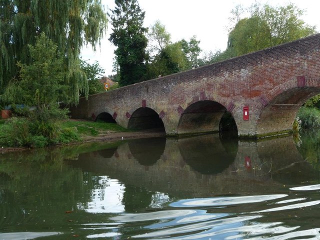 Reflections of Sonning Bridge [Berkshire side]