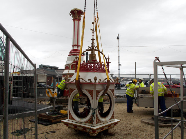 Moving the Jubilee clock