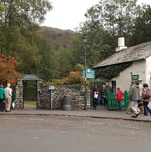 Wordsworth Daffodil Garden and Grasmere... © Jaggery :: Geograph ...