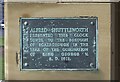 Holbeck Clock Tower Plaque, Esplanade, South Cliff, Scarborough