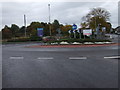 Roundabout on Barry Road (A930), Carnoustie