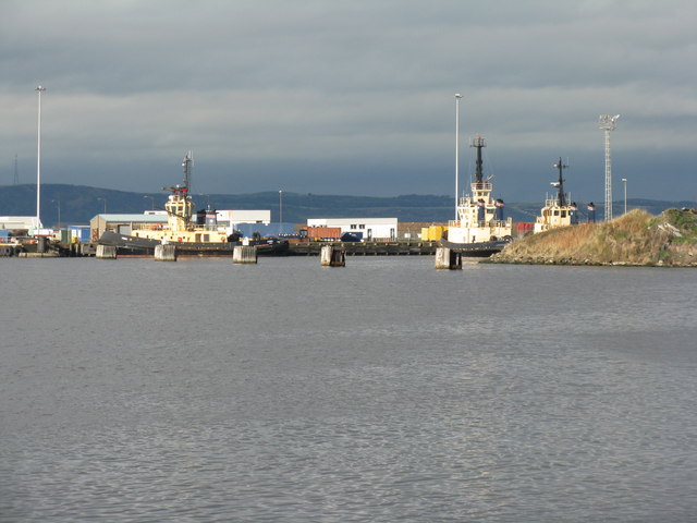 Forth Ports tugs in harbour