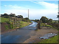 Cattle grid on the road between Runnage Bridge and the B3212