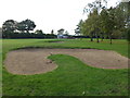 Fakenham Golf Course - Bunker on the 9th green