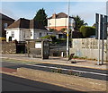 Cardiff Road bus shelter at the edge of Cae Brynton Road, Newport