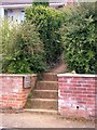 Path steps south of Ilminster