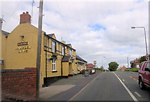 SJ2843 : Llangollen Road passes The Hampden Arms by Stuart Logan