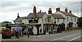 Pub and housing at Kilby Bridge, Leicestershire