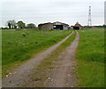 ST5788 : Track to farm buildings near Tanhouse Farm, Aust by Jaggery