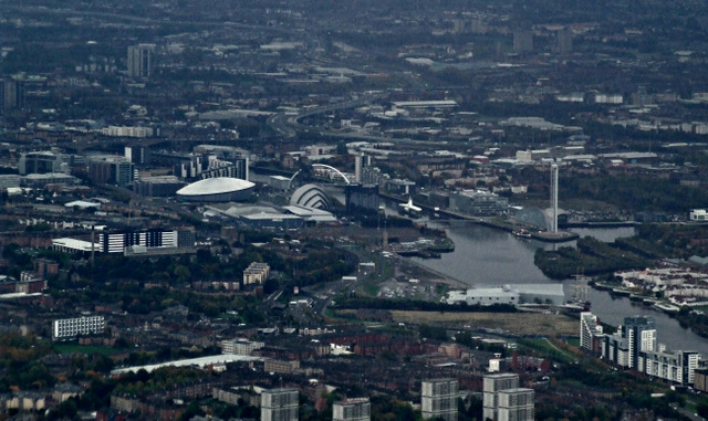 Glasgow and the Clyde from the air © Thomas Nugent :: Geograph Britain ...