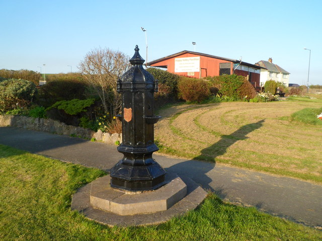 Disused late Victoria drinking fountain in Beaumaris