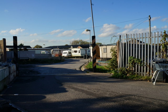 Travellers site off Wincolmlee,  Hull