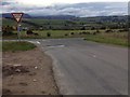 Road junction near Conon Bridge