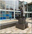 Peerless Jim Driscoll statue in Cardiff