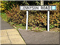 TM3763 : Tennyson Road sign by Geographer