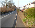 Bangor Road heads NE out of Caernarfon