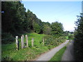 Pingot Lane footpath and Hague Road