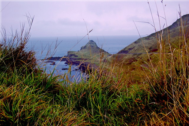 Antrim Coast - Great Stookan, along east side of Portnaboe Bay