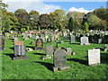 East Morton Cemetery - viewed from Cliffe Crescent