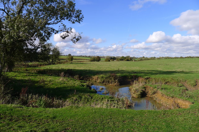 Meander on the River Witham near Motherford's Spring