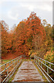 Footbridge over Allan Water