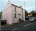 Pink house, Waters Lane, Westbury-on-Trym