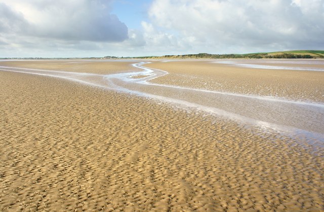 Sand Flat in the intertidal zone