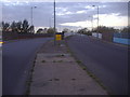 Colindeep Lane going over the M1 motorway