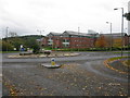 Roundabout on Stewartfield Way and Centre 1, East Kilbride