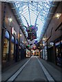 Covered walkway in The Lanes, Carlisle