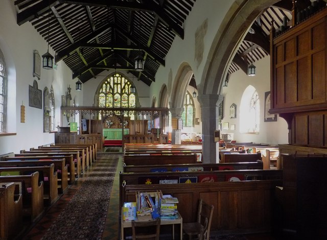 North Aisle of St Cynfarch Church, Hope © Richard Hoare cc-by-sa/2.0 ...