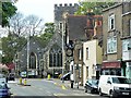 St Lawrence Church and High Street