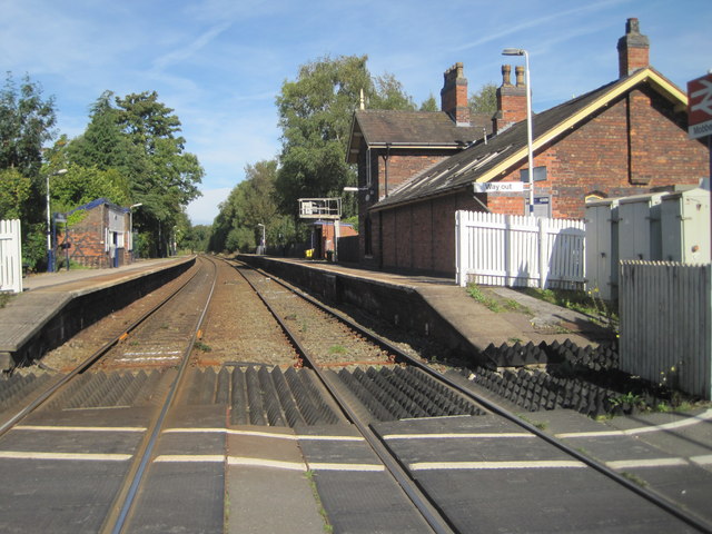 Mobberley railway station, Cheshire