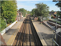 SJ6472 : Greenbank railway station, Cheshire by Nigel Thompson