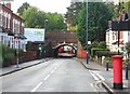 Bournville Lane by aqueduct, Stirchley, Birmingham