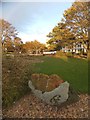 Small ship sculpture, Sidmouth