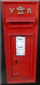 SH6076 : Wexham Street Victorian postbox, Beaumaris by Jaggery