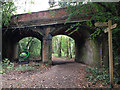 Old railway bridge near Fullerton, Hampshire