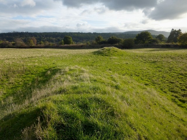 Bochastle Roman Fort: site of western gate